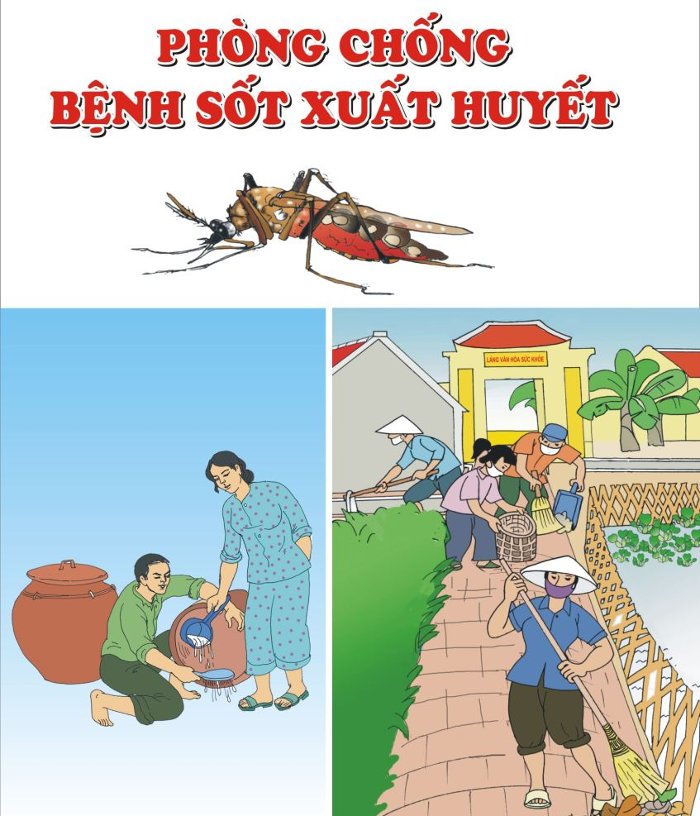 Cần chú ý thay nước, rửa dọn đồ vật trong nhà để ngăn chặn muỗi vằn sinh sôi